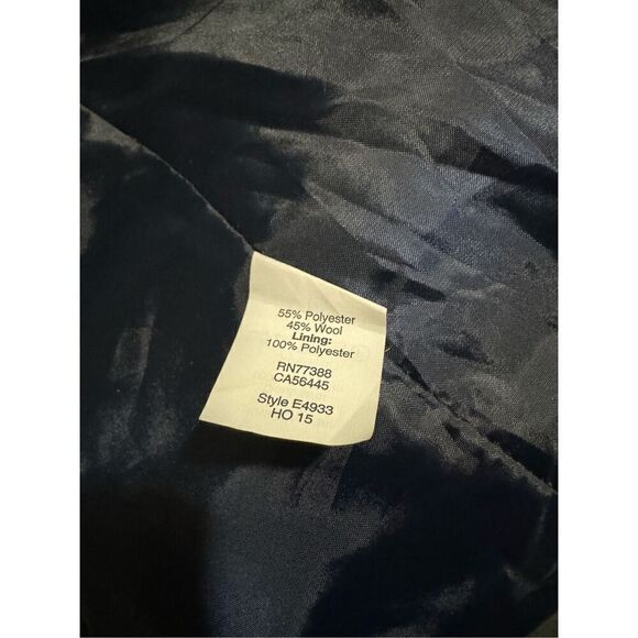 J.Crew Factory Tweed city coat size 14 - Picture 5 of 9